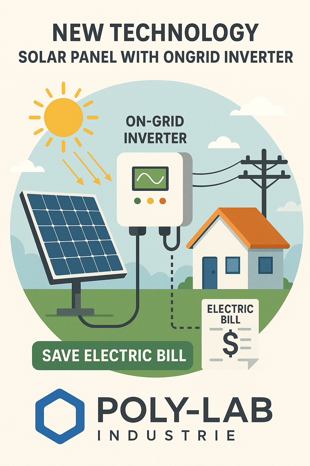 Application industrielle de l'injection solaire